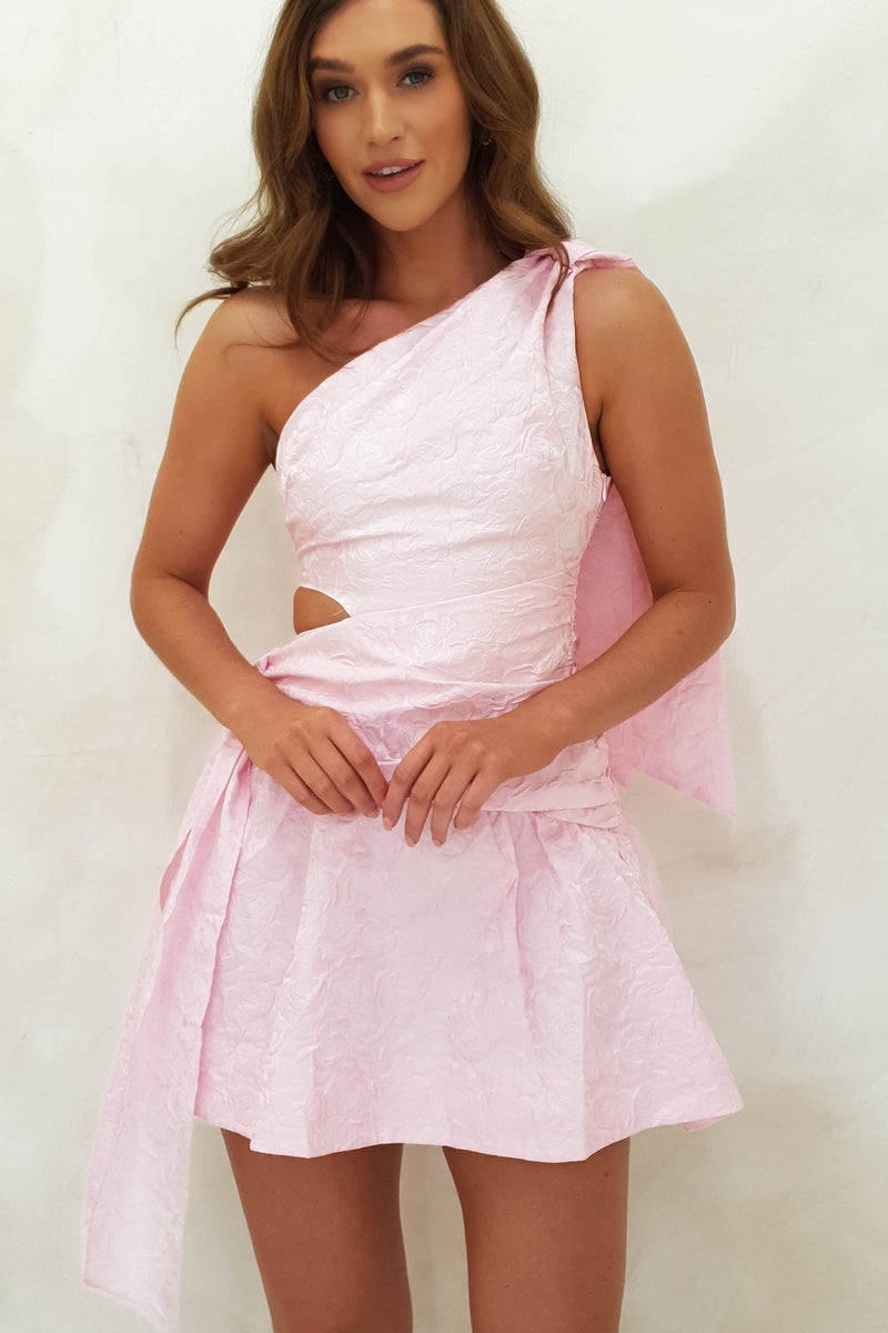 Malaga Mini Dress | Baby Pink