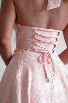 Oh Hello Clothing Women > Clothing > Dresses 1*DONE- FP- 527016-Rose Jacquard Plunge Midi Dress