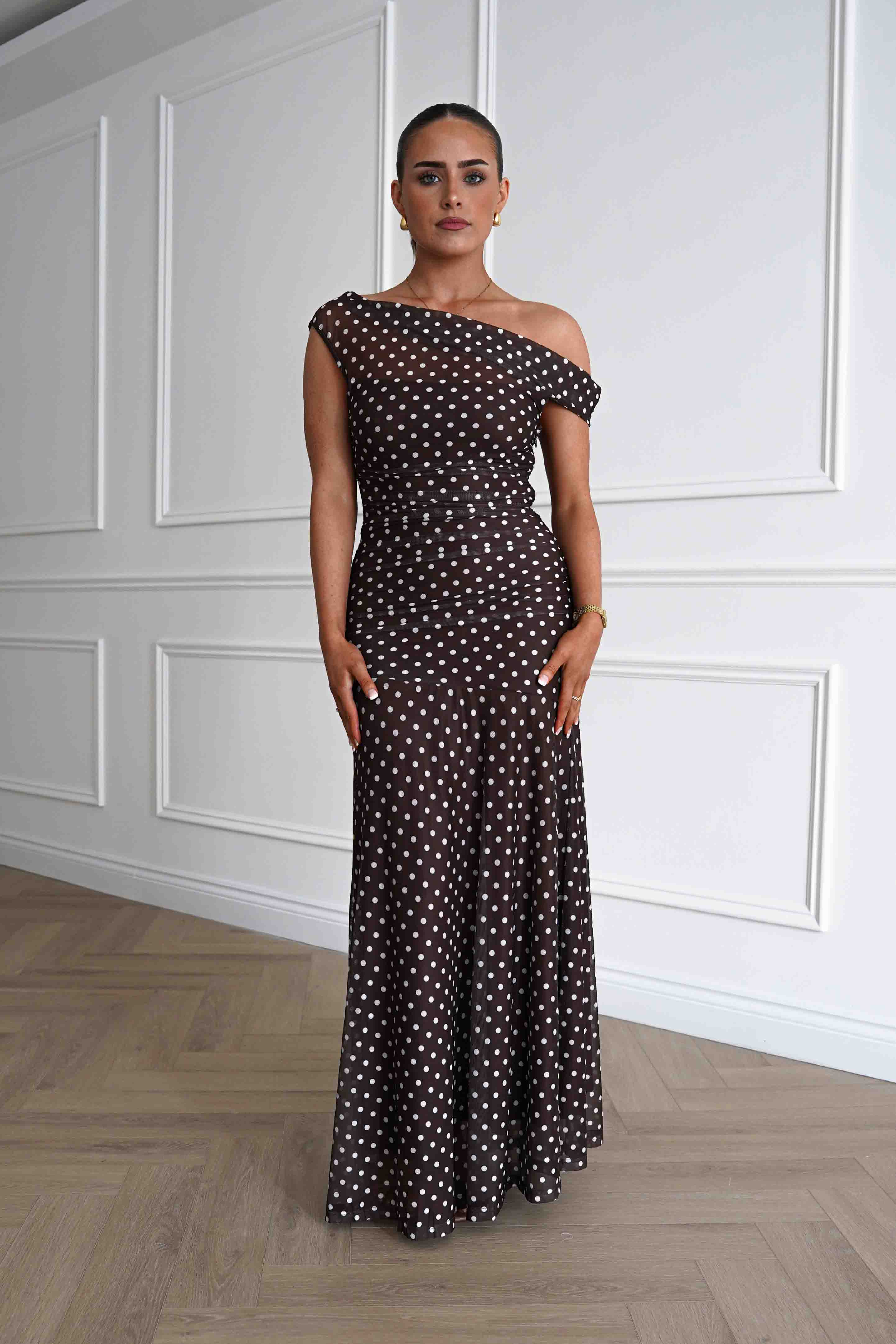 Oh Hello Clothing Dresses > Prom Dresses 1*DONE-INDIKAH-KA0334D10-Polka dot dress