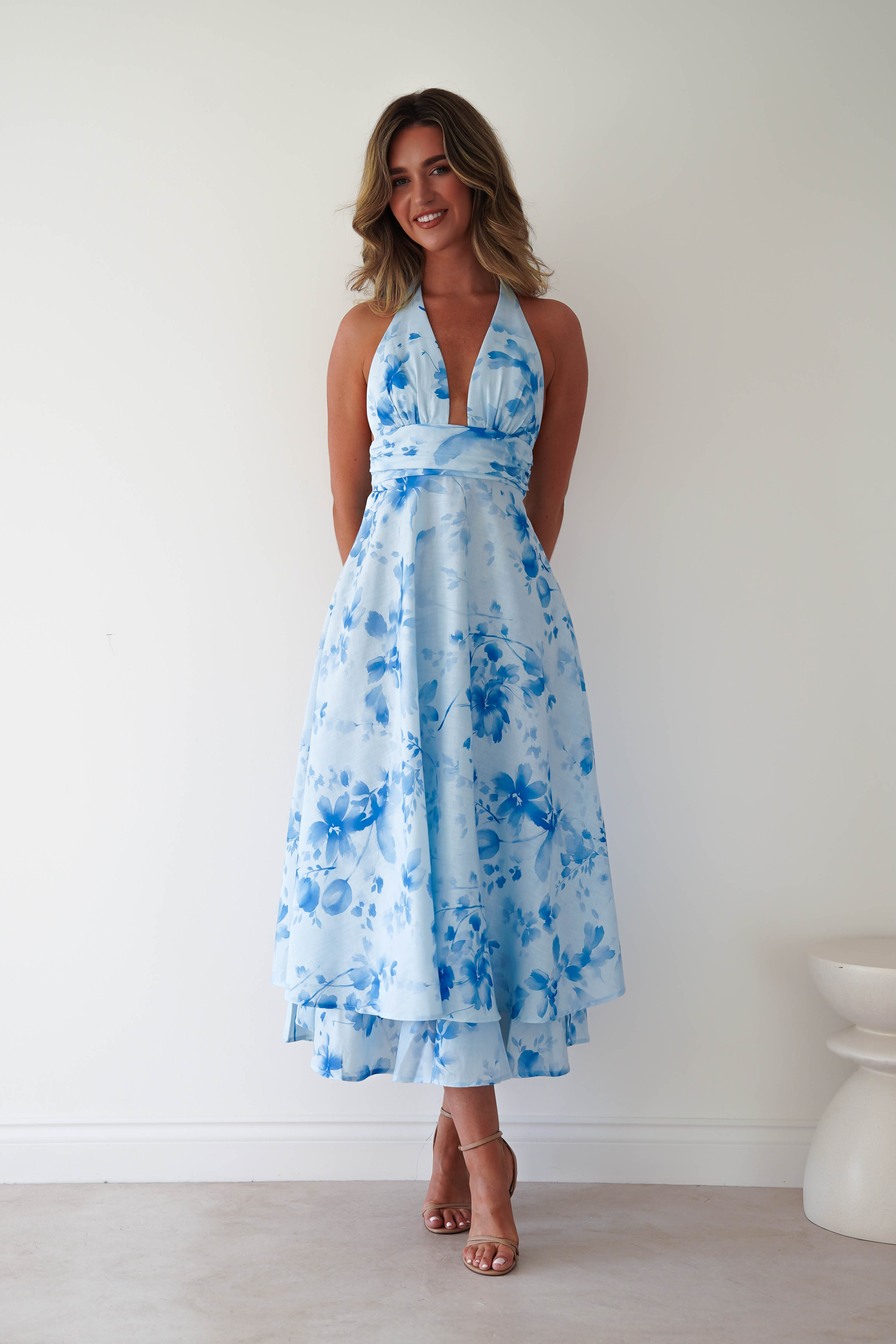 Oh Hello Clothing Women > Clothing > Dresses 1 *DONE - KA0231D05 - MAKAILA BLUE PRINT (CHANGE NAME ?)