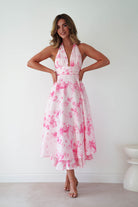 Oh Hello Clothing Women > Clothing > Dresses 1 *DONE - KA0231D05 - MAKAILA PINK PRINT (CHANGE NAME ?)