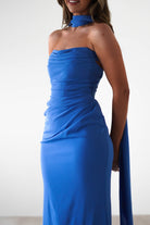 Lisa Multiway Chiffon Gown | Blue | Debs & Prom | Formal Gown | Oh Hello Clothing