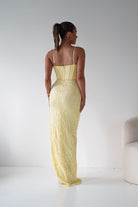 Oh Hello Clothing Women > Clothing > Dresses 1*DONE -LOVESOME- CD30508-YELLOW SEQUIN GOWN