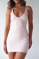 Oh Hello Clothing Women > Clothing > Dresses 1*DONE - LOVESOME-CD30663-PINK MINI DRESS