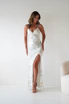 Oh Hello Clothing Women > Clothing > Dresses 1*DONE - LOVESOME-CD30948-Light blue SEQUIN GOWN (Copy)