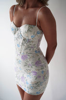 Oh Hello Clothing Women > Clothing > Dresses 1*DONE - LOVESOME-CD55469-LAVENDER FLORAL- MINI DRESS