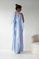 Oh Hello Clothing Women > Clothing > Dresses 1*DONE - MANIJU- MM26017-Strapless dress with a removable sheer chiffon scarf
