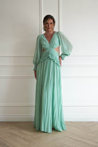 Oh Hello Clothing Women > Clothing > Dresses 1*DONE- Middleton Pleated Maxi Dress | New colour sage