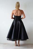 Madison A-Line Midi Dress Black | Wedding Guest Dress | A-Line | Midi | Oh Hello Clothing