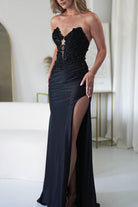 Perla Embellished Gown | Black | Debs & Prom | Formal Gown | Oh Hello Clothing
