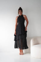 Oh Hello Clothing Women > Clothing > Dresses 1*DONE -POLKA DOT DRESS-SAMPLE