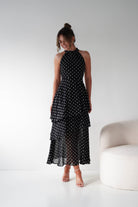 Oh Hello Clothing Women > Clothing > Dresses 1*DONE -POLKA DOT DRESS-SAMPLE