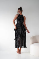 Oh Hello Clothing Women > Clothing > Dresses 1*DONE -POLKA DOT DRESS-SAMPLE