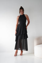 Oh Hello Clothing Women > Clothing > Dresses 1*DONE -POLKA DOT DRESS-SAMPLE
