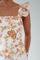 Oh Hello Clothing Women > Clothing > Dresses 1*DONE -S18801-ORLA BRODERIE ANGLAise FLORAL DRESS