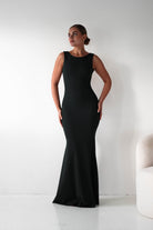 Oh Hello Clothing Women > Clothing > Dresses 1*DONE- Samantha Bow Detail Maxi Dress | BLACK
