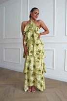 Oh Hello Clothing Women > Clothing > Dresses 1*DONE- SAMPLE GREEN DRESS