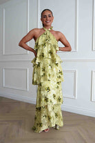 Oh Hello Clothing Women > Clothing > Dresses 1*DONE- SAMPLE GREEN DRESS