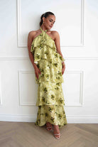 Oh Hello Clothing Women > Clothing > Dresses 1*DONE- SAMPLE GREEN DRESS