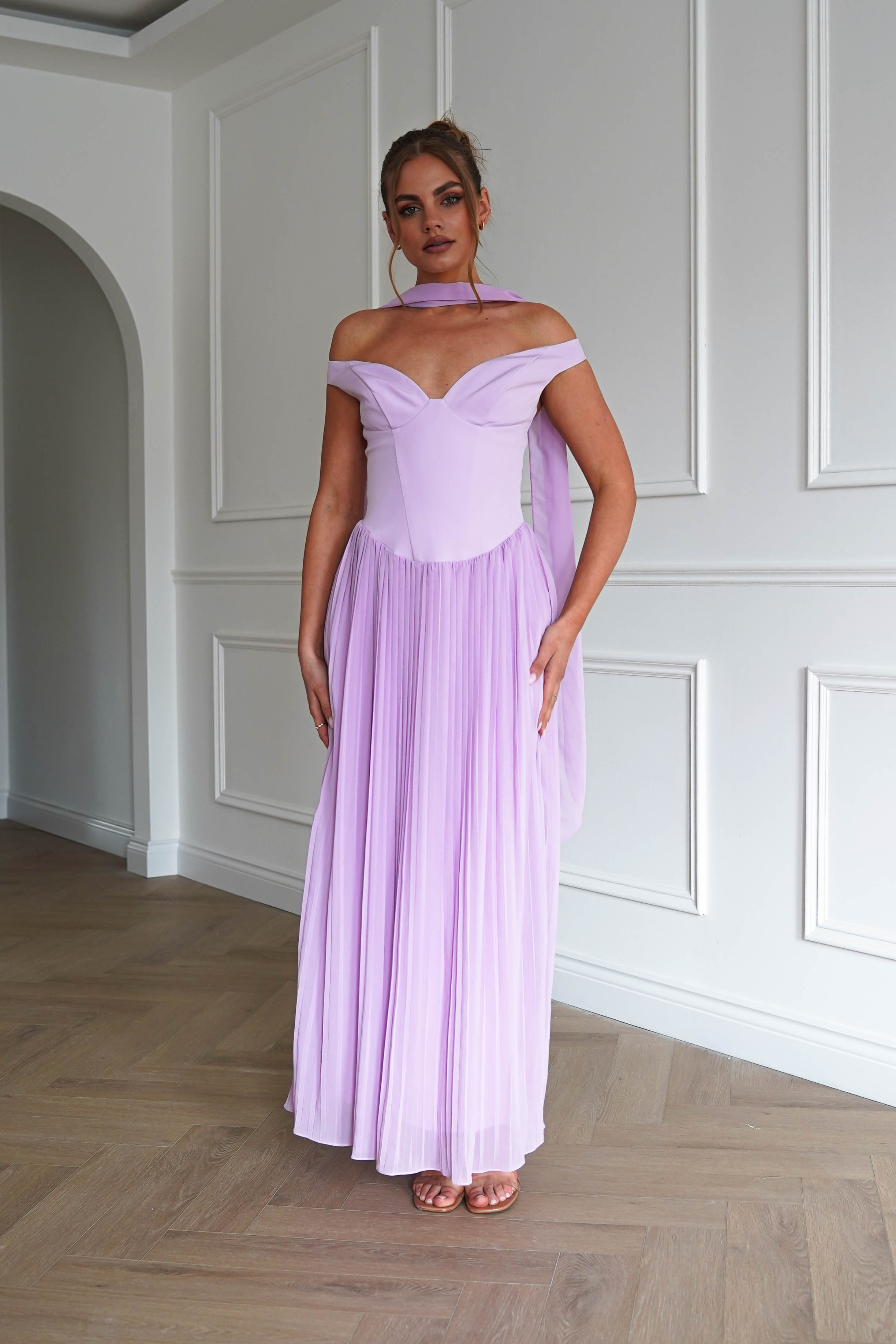 Oh Hello Clothing Women > Clothing > Dresses 1* DONE- SAMPLE LILAC DRESS-