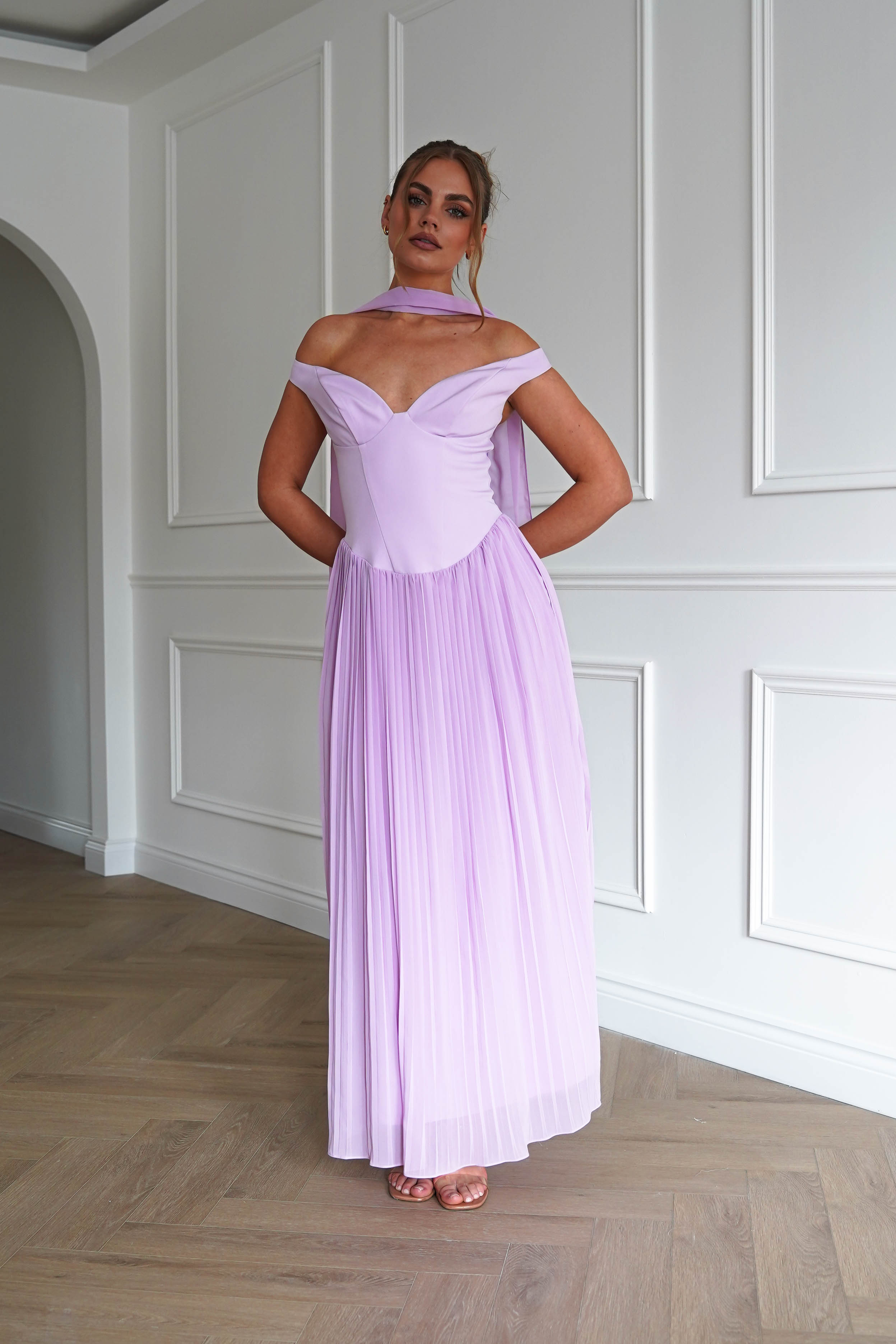 Oh Hello Clothing Women > Clothing > Dresses 1* DONE- SAMPLE LILAC DRESS-