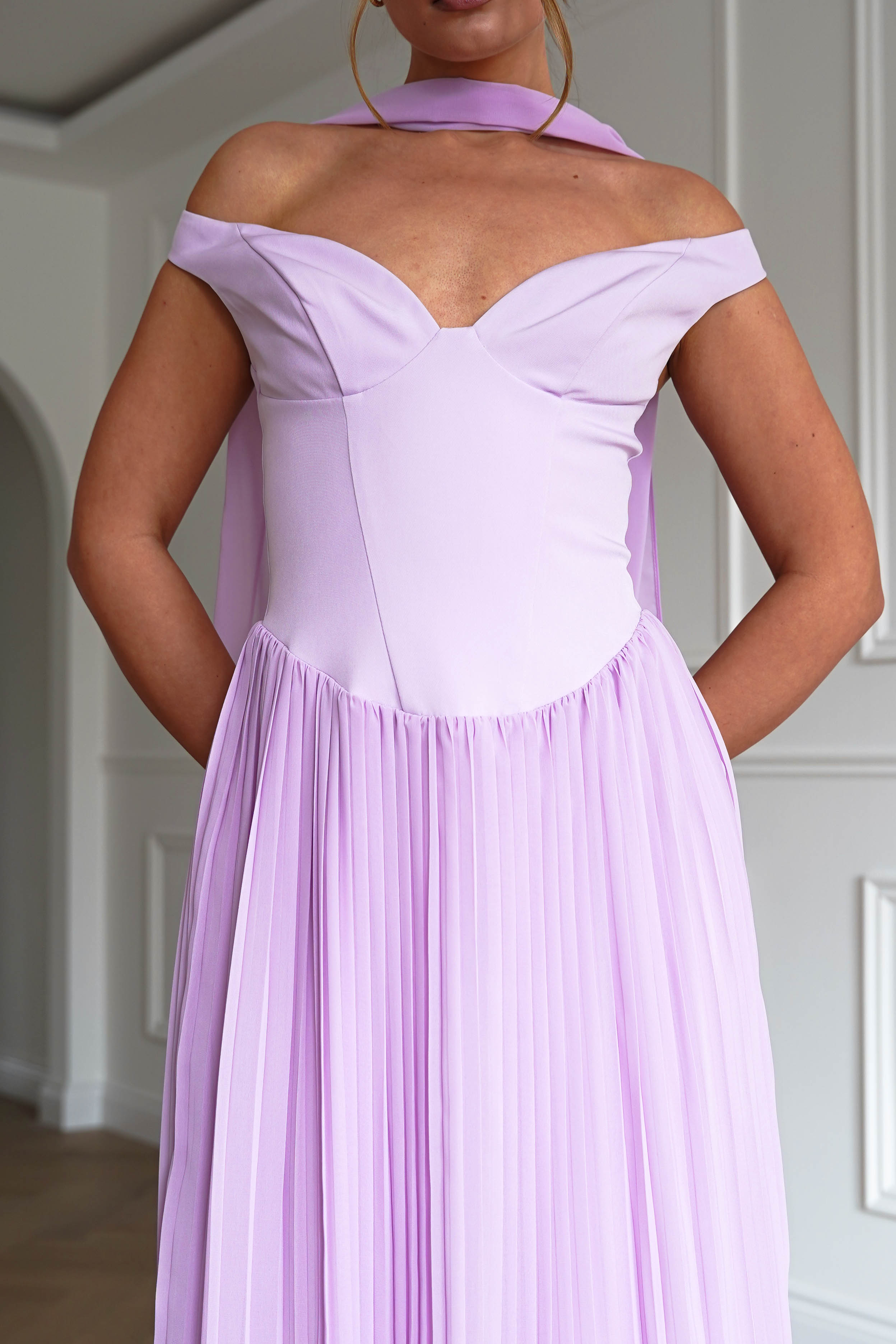 Oh Hello Clothing Women > Clothing > Dresses 1* DONE- SAMPLE LILAC DRESS-