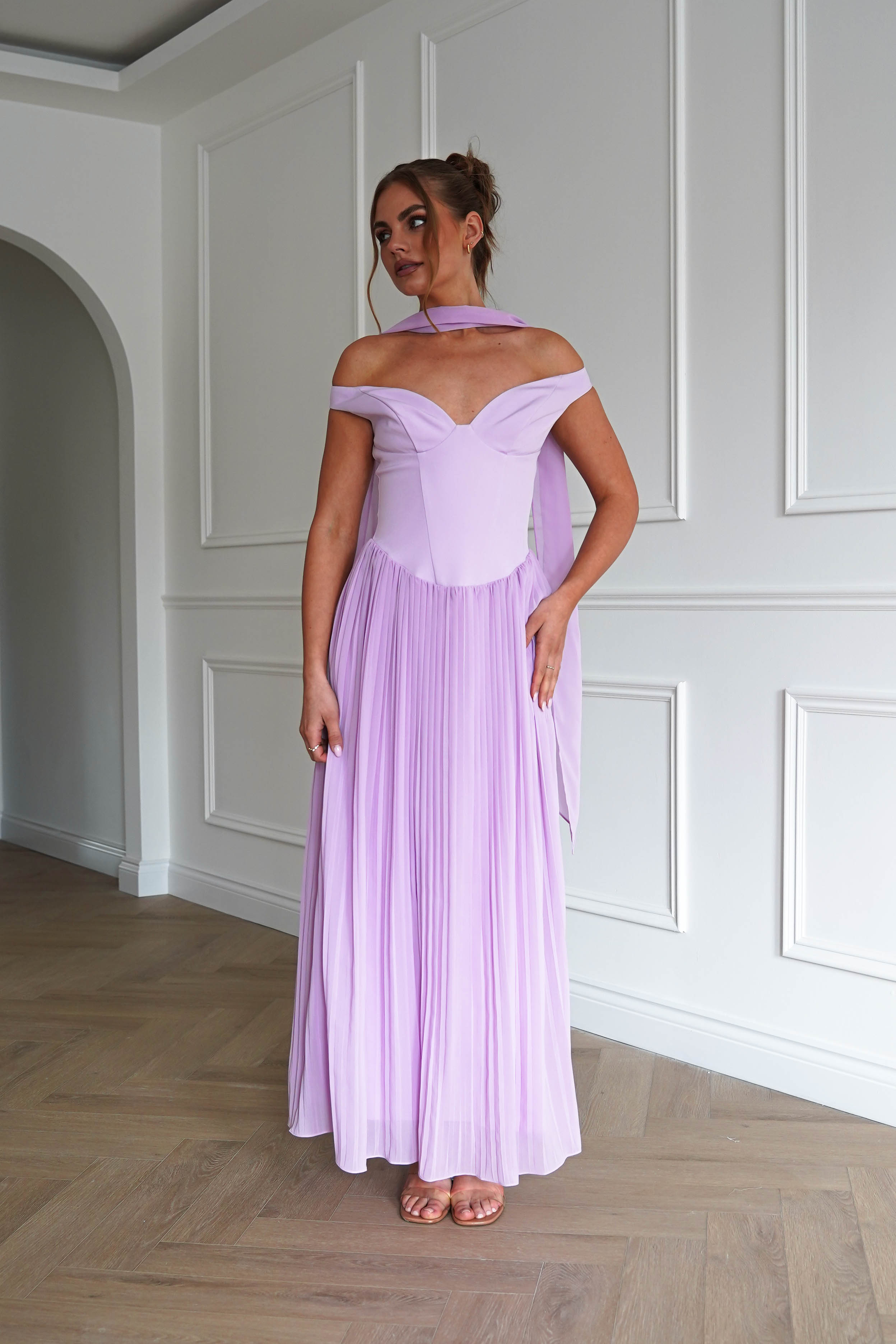 Oh Hello Clothing Women > Clothing > Dresses 1* DONE- SAMPLE LILAC DRESS-