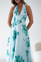 Oh Hello Clothing Women > Clothing > Dresses 1*DONE-sasha-64784d01-mint halter neck dress (Copy)