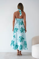 Oh Hello Clothing Women > Clothing > Dresses 1*DONE-sasha-64784d01-mint halter neck dress (Copy)
