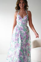 Oh Hello Clothing Women > Clothing > Dresses 1*DONE -SASHA-64872J-Lavender Floral Lace dress
