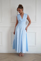 Oh Hello Clothing Women > Clothing > Dresses 1*DONE-SASHA-650979-BABYBLUE DRESS