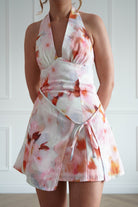 Oh Hello Clothing Dresses > Prom Dresses 1*DONE-SASHA- 65103J- PINK MINI DRESS