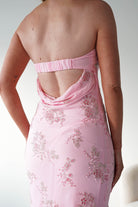 Oh Hello Clothing Women > Clothing > Dresses 1*DONE -SHAREEN COLLECTIONS- AD04802-60-PINK Beaded Strapless Dress