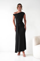 Oh Hello Clothing Dresses 1*DONE - Sleevless midi black dress-OH25027 (Copy)