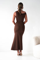 Oh Hello Clothing Dresses 1*DONE - Sleevless midi  dress-brown