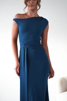 Oh Hello Clothing Dresses 1*DONE - Sleevless midi NAVY dress-OH25027