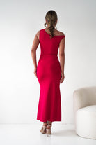 Oh Hello Clothing Dresses 1*DONE - Sleevless midi red dress-OH25027 (Copy)