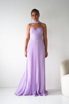 Oh Hello Clothing Women > Clothing > Dresses 1*DONE- Sonia Pleated Scarf detail Maxi Dress | New colour- Lavender