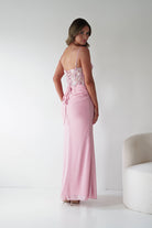 Oh Hello Clothing Dresses > Prom Dresses 1*DONE-T722- NEW GOWN in PINKwith beaded detail (Copy)