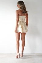 Lydia Butter Floral Applique Top & Skirt Set | Oh Hello Clothing