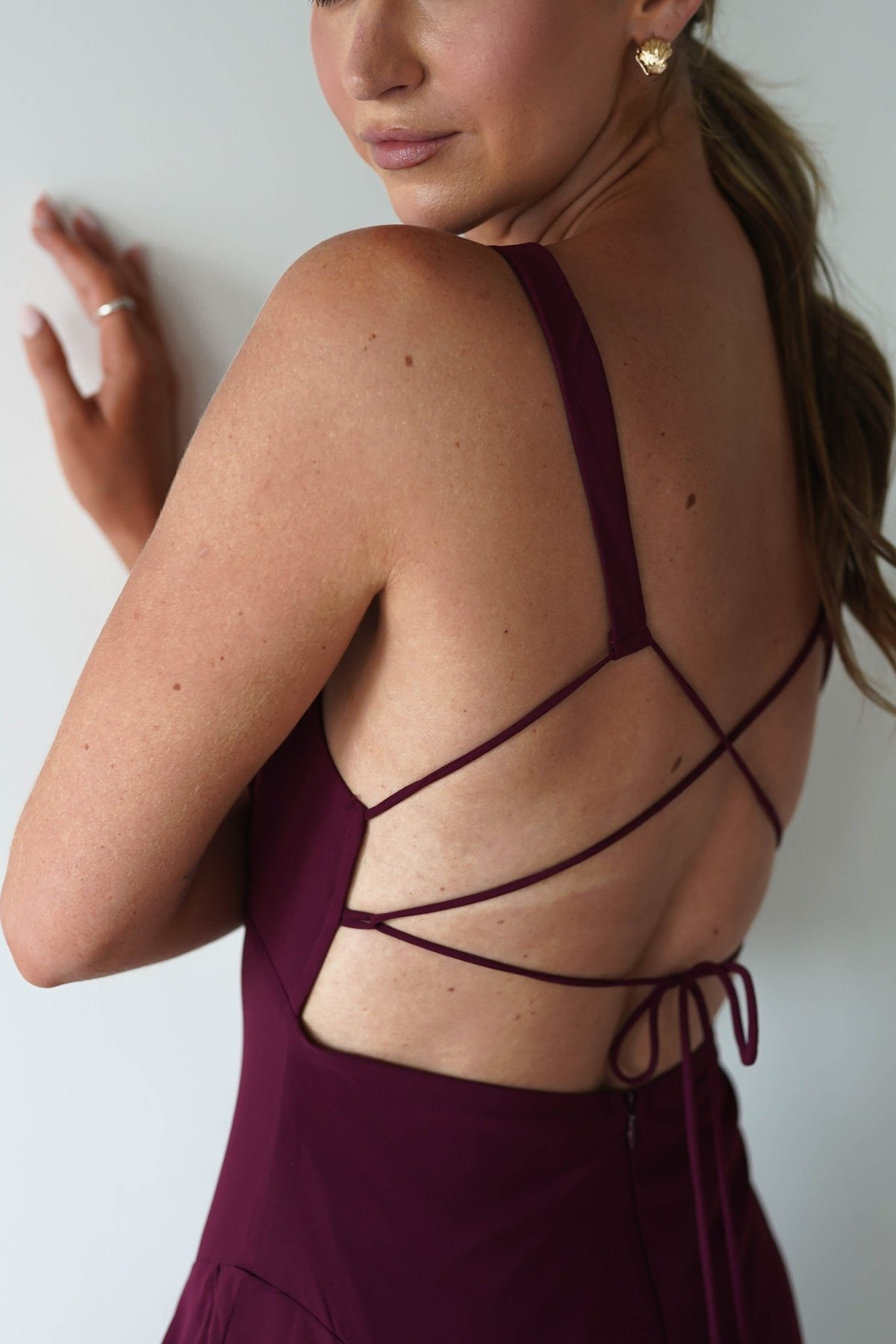 Andalusia Ruffle Maxi Dress | Wine-Oh Hello Clothing