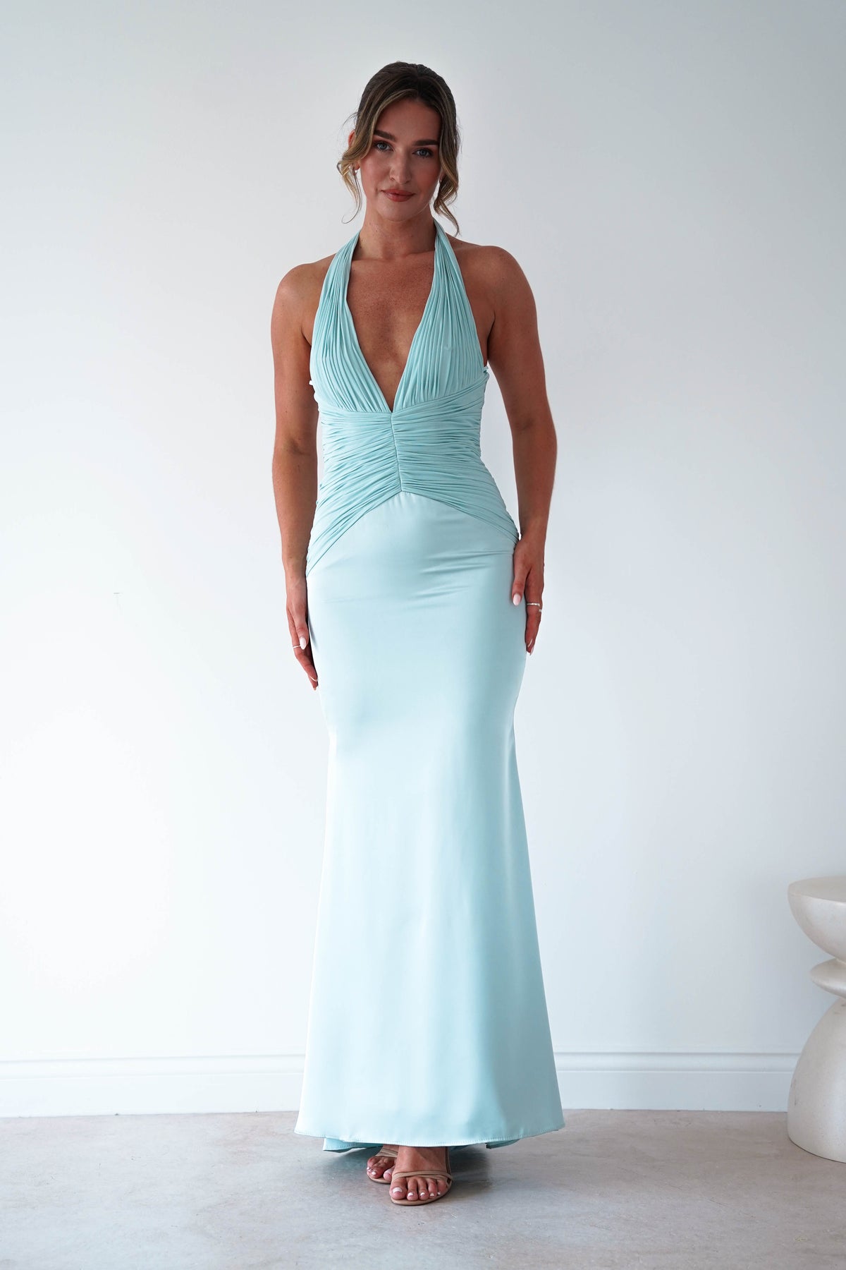 Austin Bodycon Halterneck Maxi Dress | Mint-Oh Hello Clothing