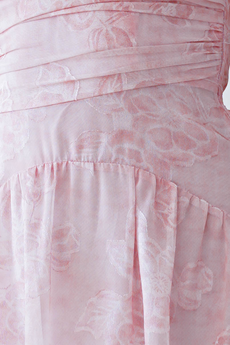 Belrose Floral Strapless Maxi Dress | Pink-Oh Hello Clothing