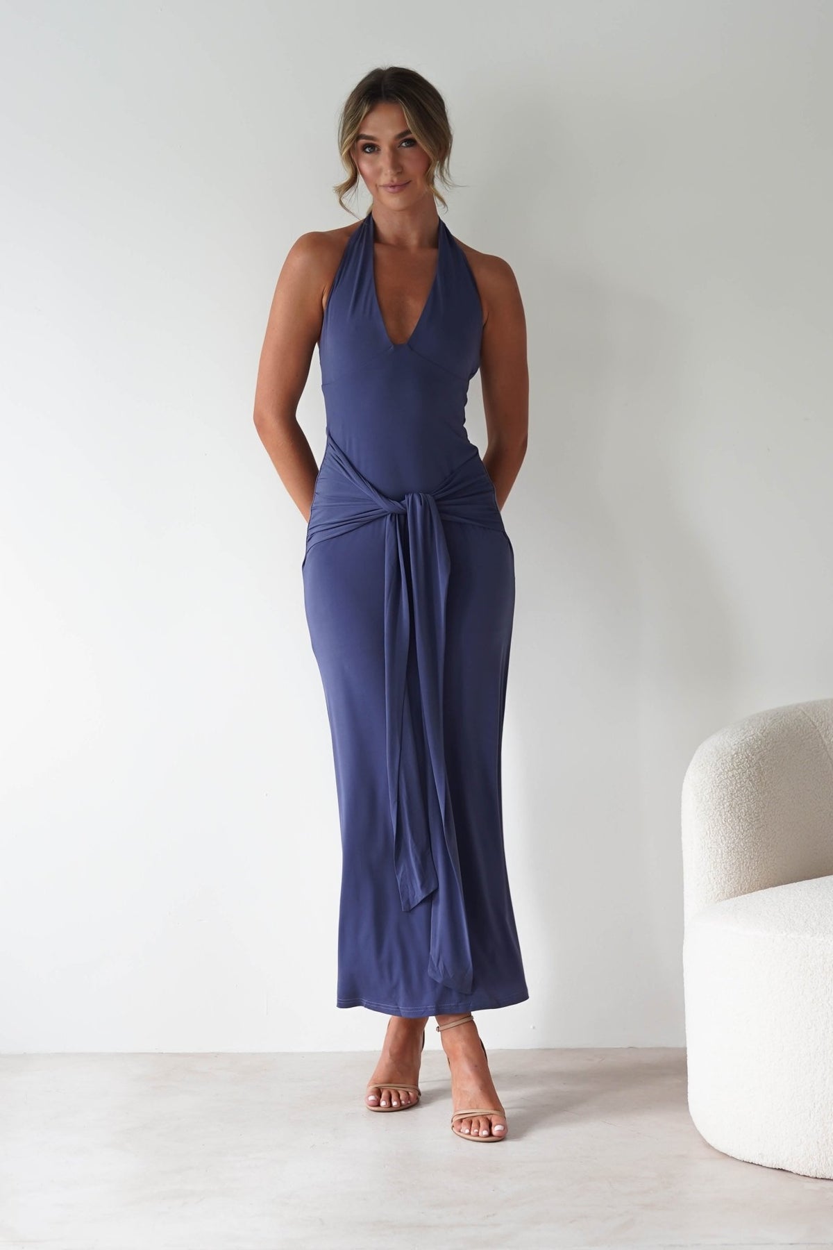 Blair Bodycon Maxi Dress | Blue-Oh Hello Clothing