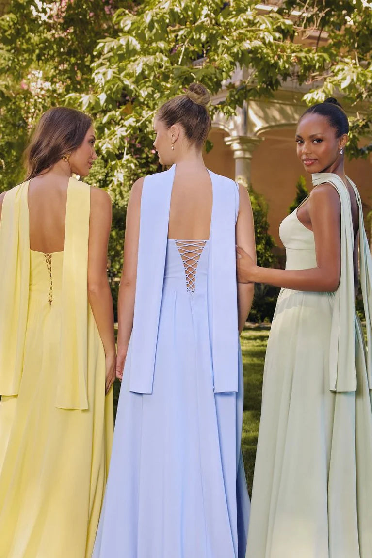 Felicity Lace Up Corset Maxi Dress | Blue-Oh Hello Clothing