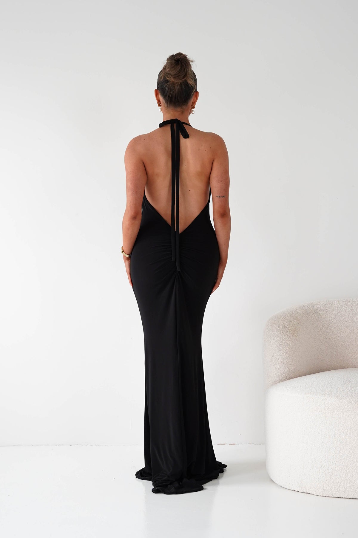 Maia Multi-Way Bodycon Maxi Dress | Black-Oh Hello Clothing