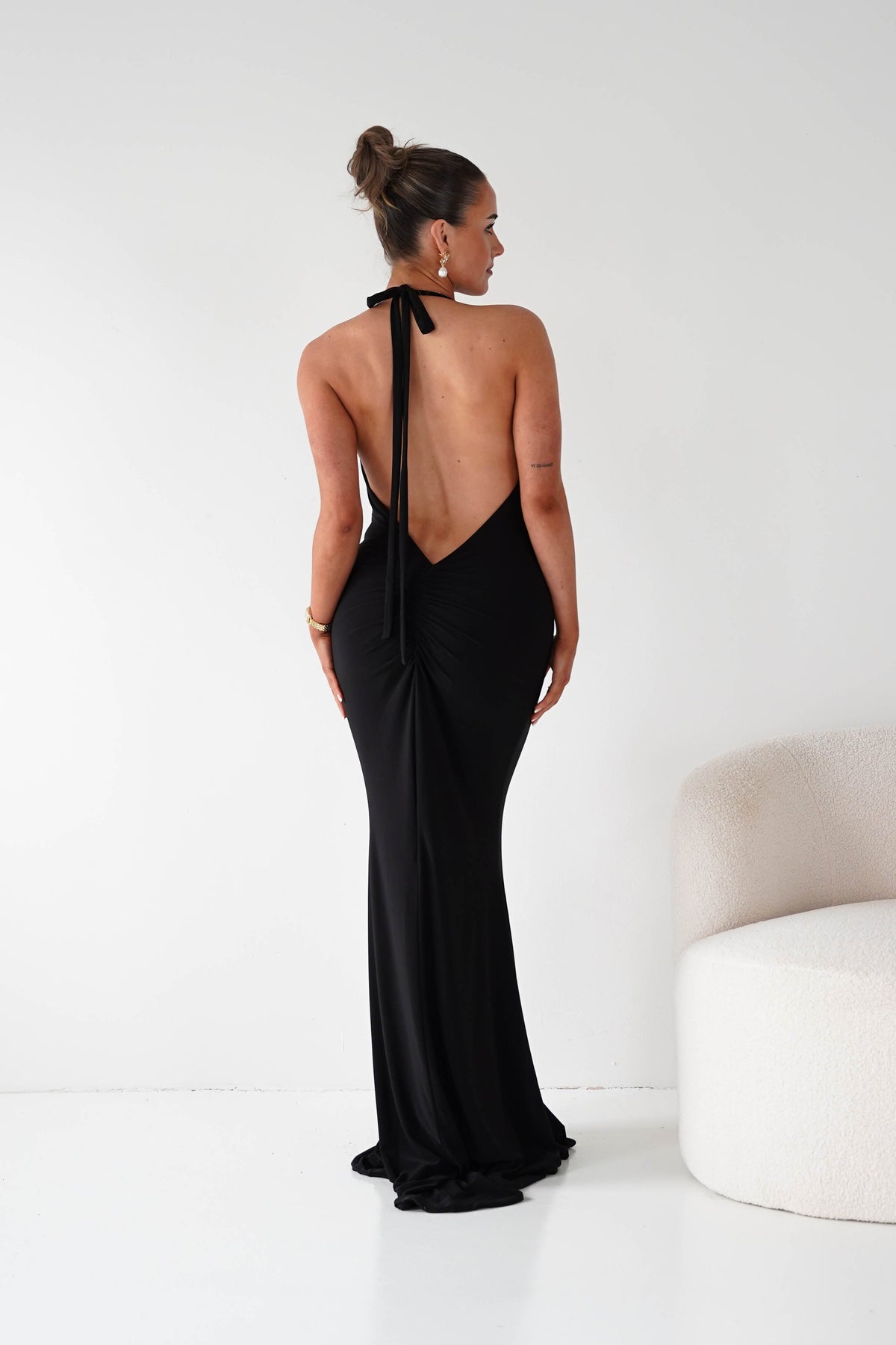 Maia Multi-Way Bodycon Maxi Dress | Black-Oh Hello Clothing