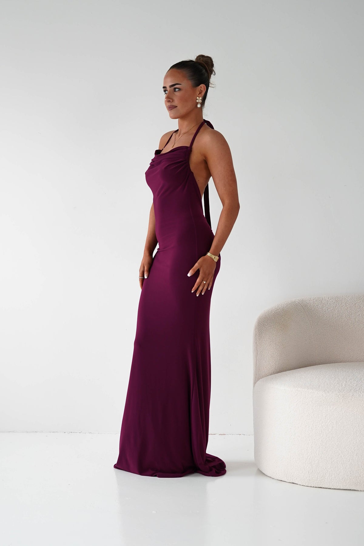 Maia Multi-Way Bodycon Maxi Dress | Wine-Oh Hello Clothing