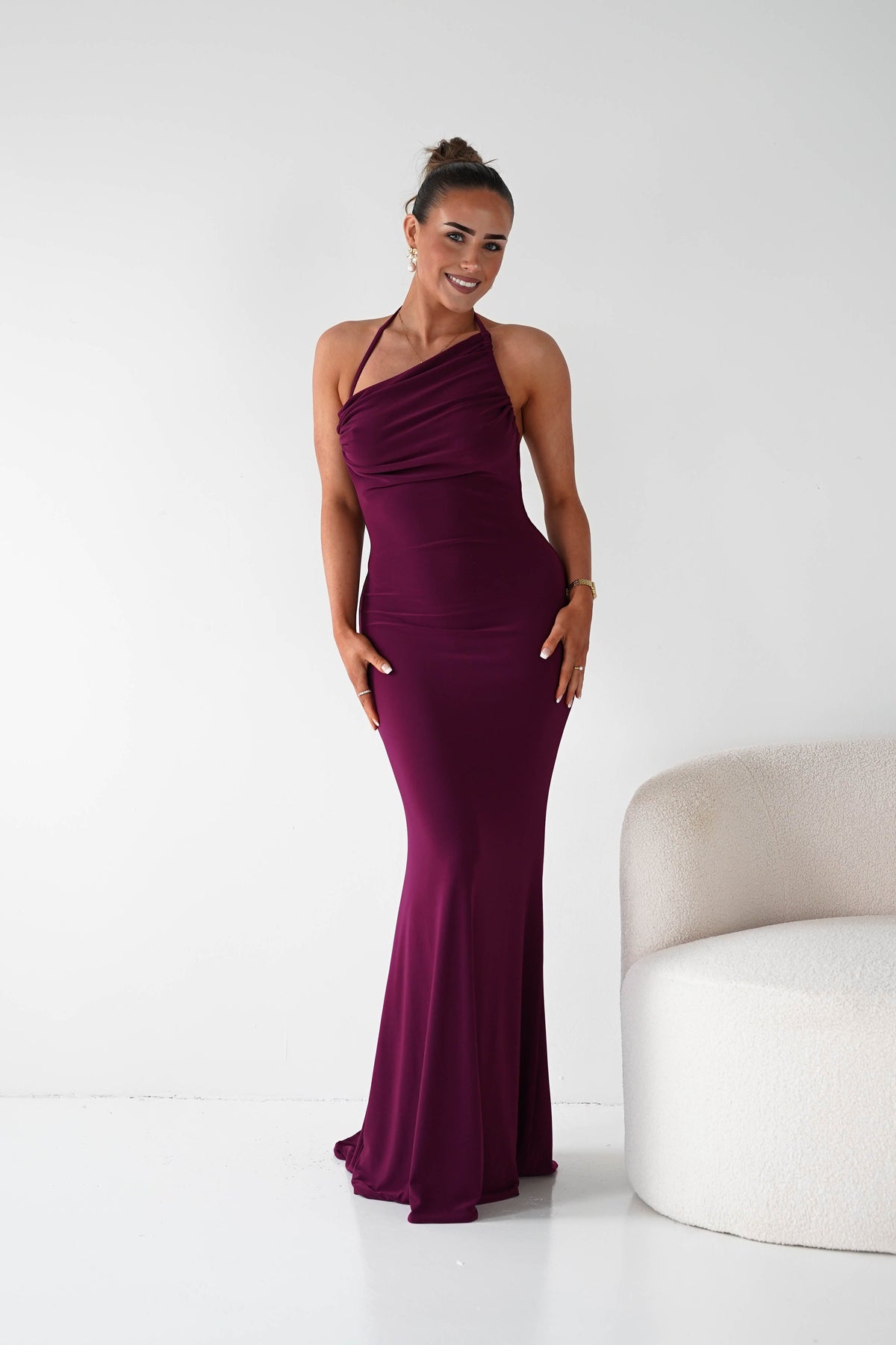 Maia Multi-Way Bodycon Maxi Dress | Wine-Oh Hello Clothing