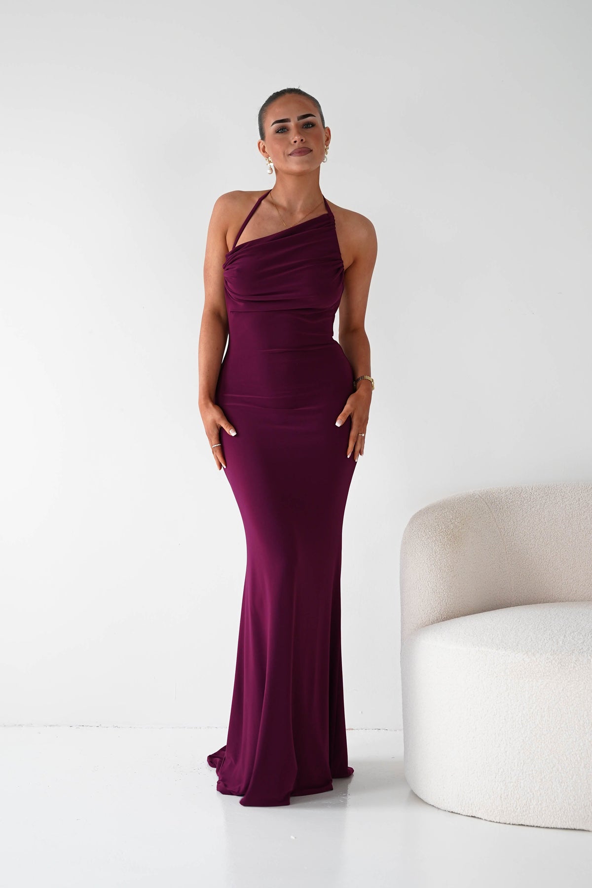 Maia Multi-Way Bodycon Maxi Dress | Wine-Oh Hello Clothing